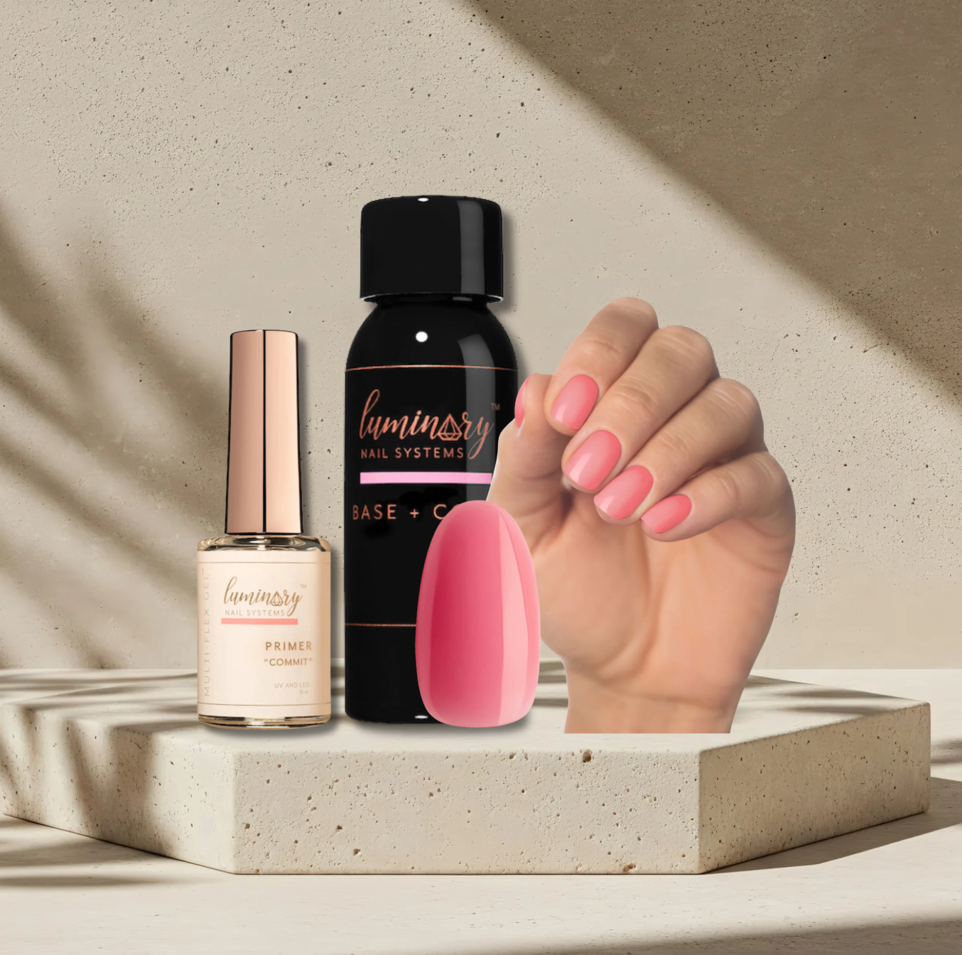 【美品】ARGUE　LUMINARY CLEAR SMOOTH WOOL Luminary Nail System – Van Isle Beauty Co.