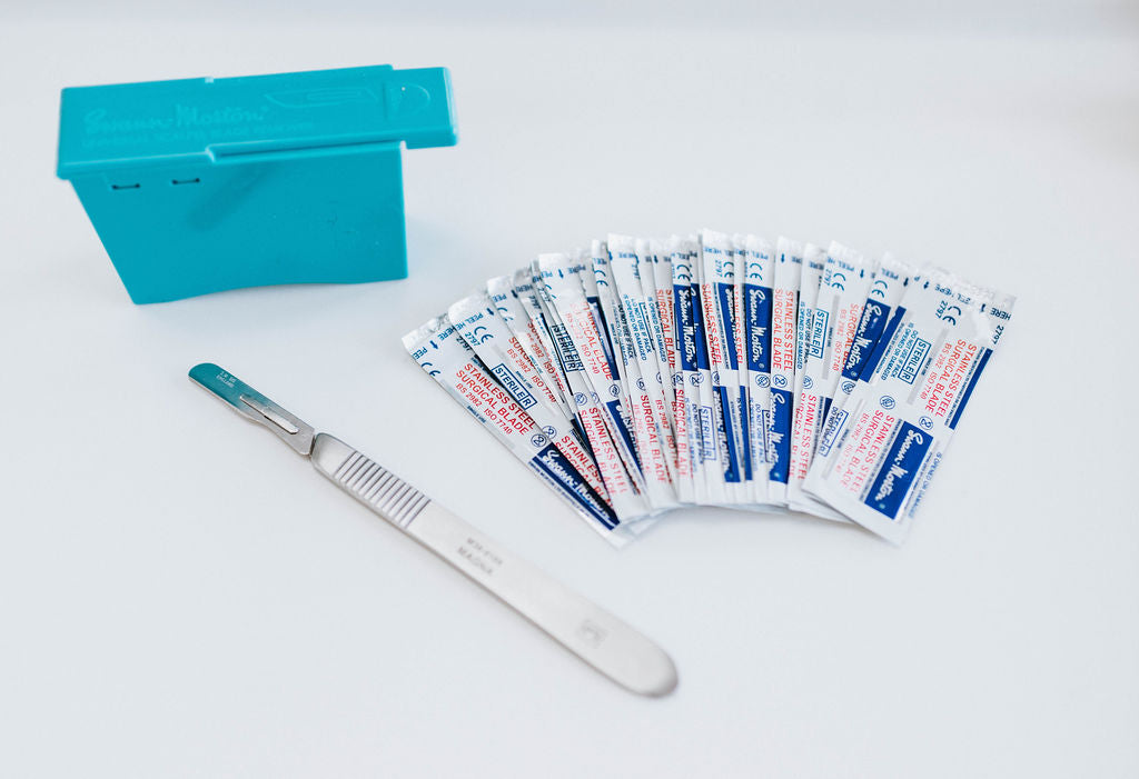 Dermaplaning Supplies