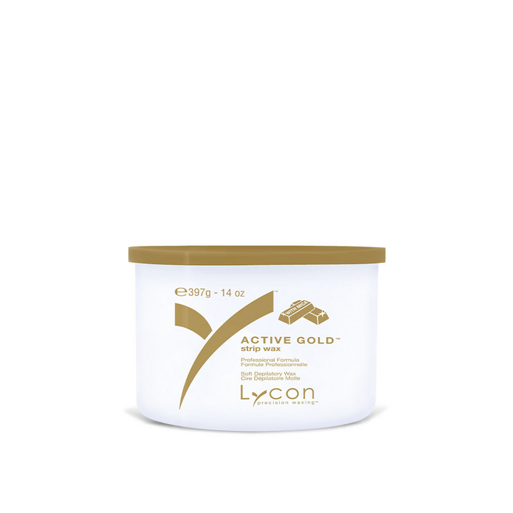 Luxurious Lycon strip wax in 397ml and 800ml options