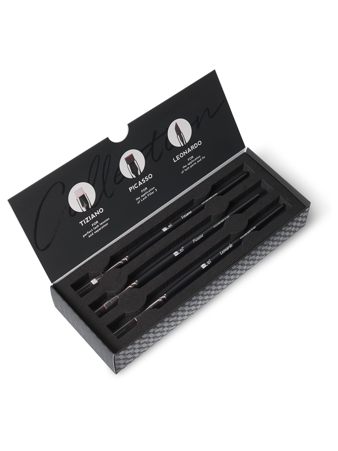 InLei® Lash Collection Set | Professional Lash Lift Brushes | Tiziano, Picasso & Leonardo