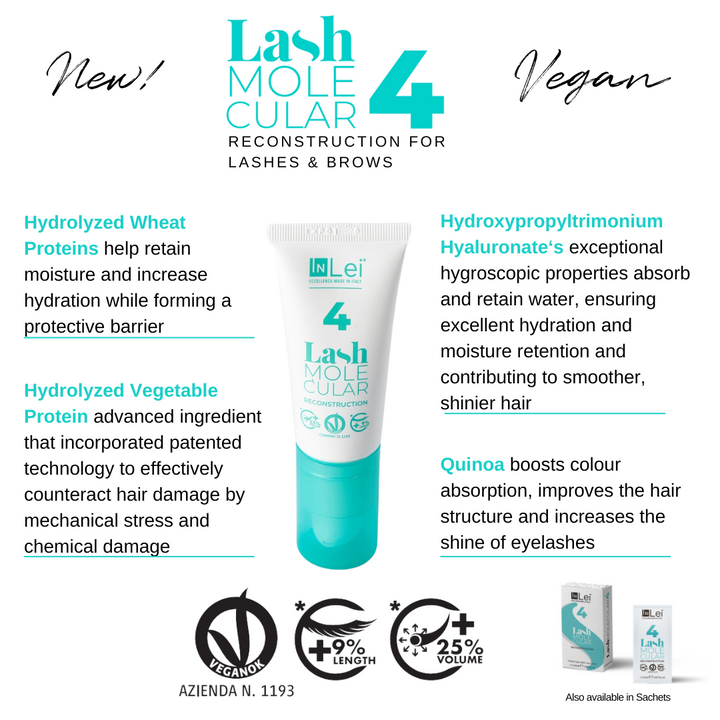 InLei® Lash Molecular 4 | Reconstruction for Lashes and Brows
