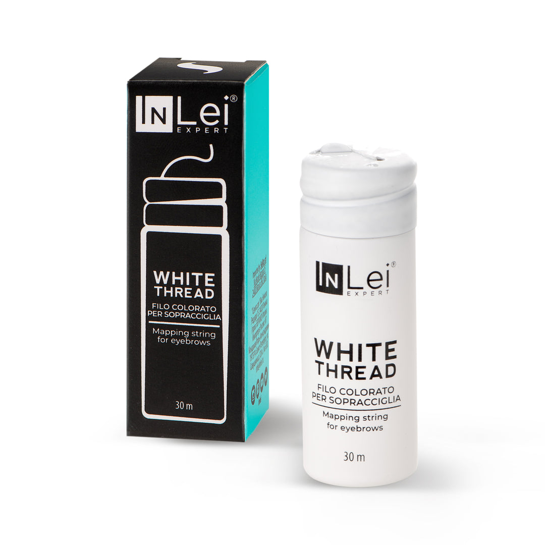 InLei® WHITE Thread | Eyebrow Mapping String
