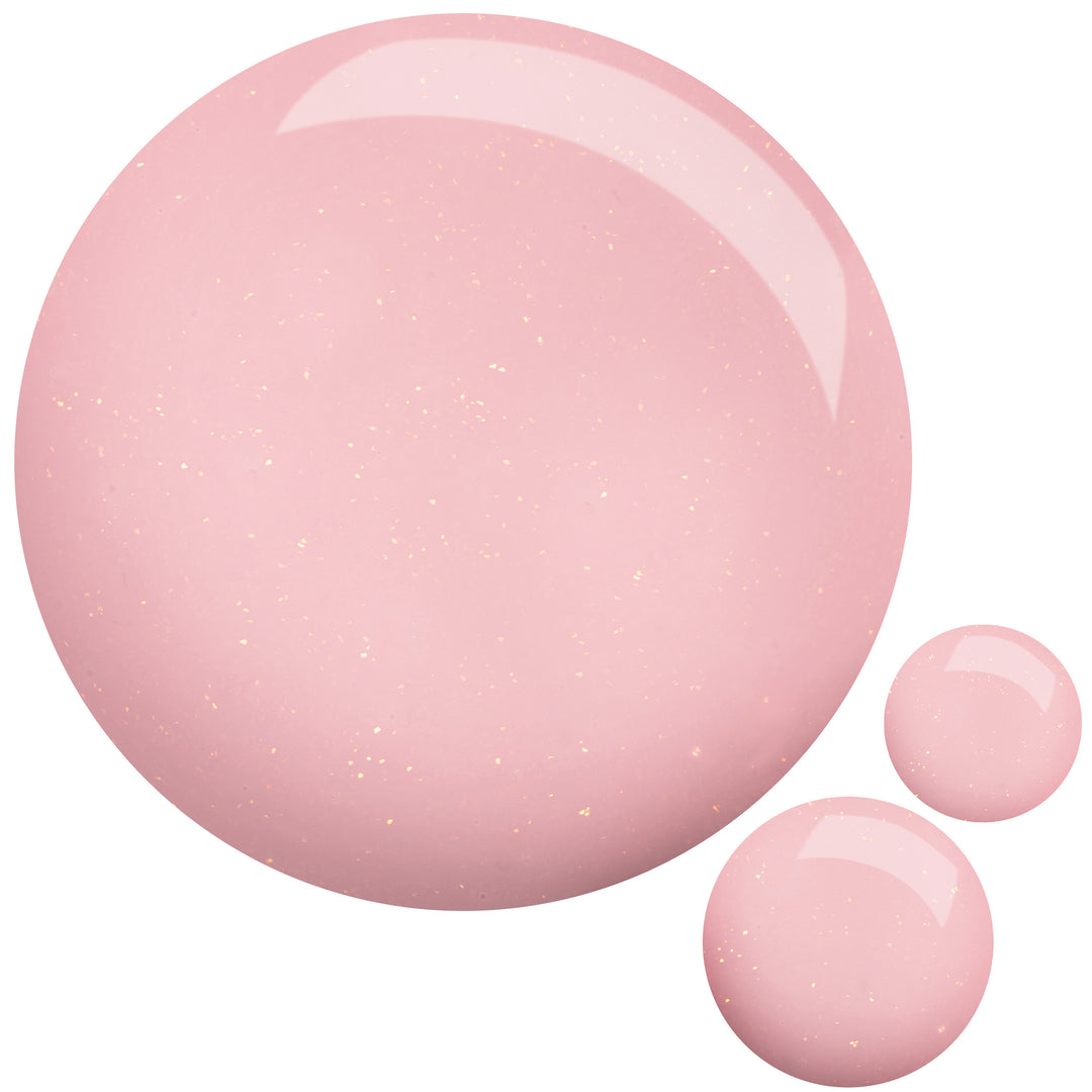 Luminary™ Bliss | Pink w/Gold Shimmer | Multi-Flex Gel Polish – Builder Base