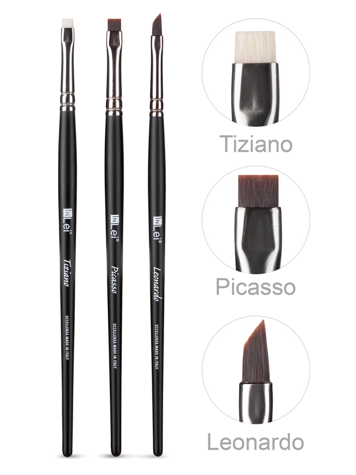InLei® Lash Collection Set | Professional Lash Lift Brushes | Tiziano, Picasso & Leonardo