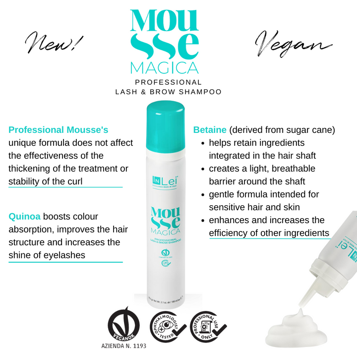 InLei® Lash Filler Trio | Formulaire 1 | Correction 2 | Remplissage 3 | Sachets