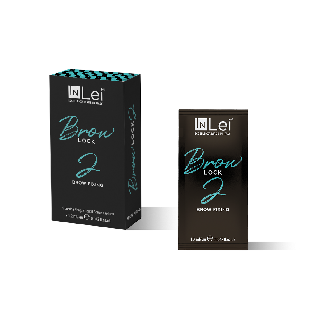 InLei® Brow Lock 2 Sachets – Eyebrow Fixation Solution Made in Italy