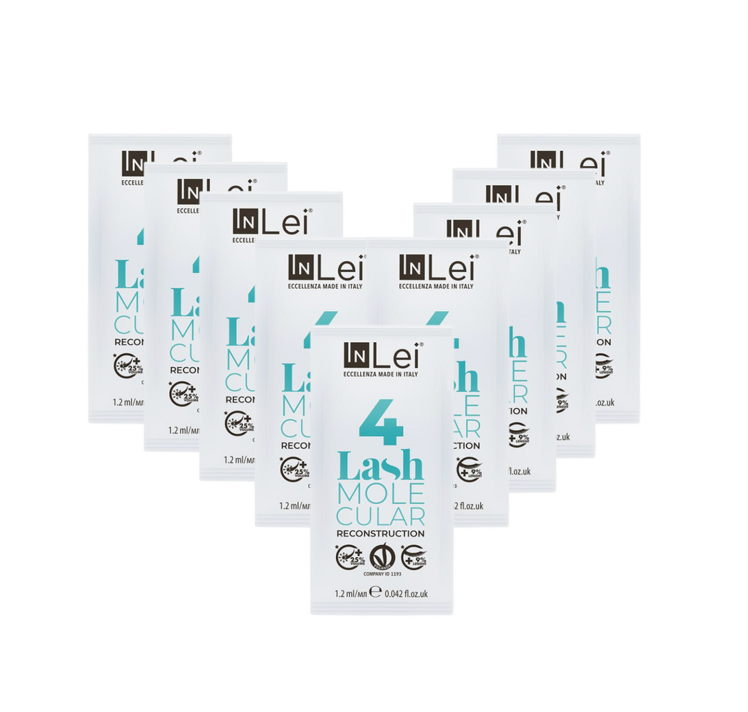 InLei® Lash Molecular 4 | Reconstruction for Lashes & Brows | 9 Sachets
