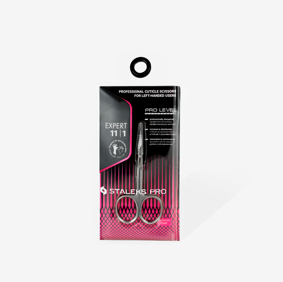 Staleks Cuticle Scissors | EXPERT 11 | LEFT-HANDED
