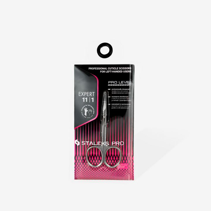 Staleks Cuticle Scissors | EXPERT 11 | LEFT-HANDED