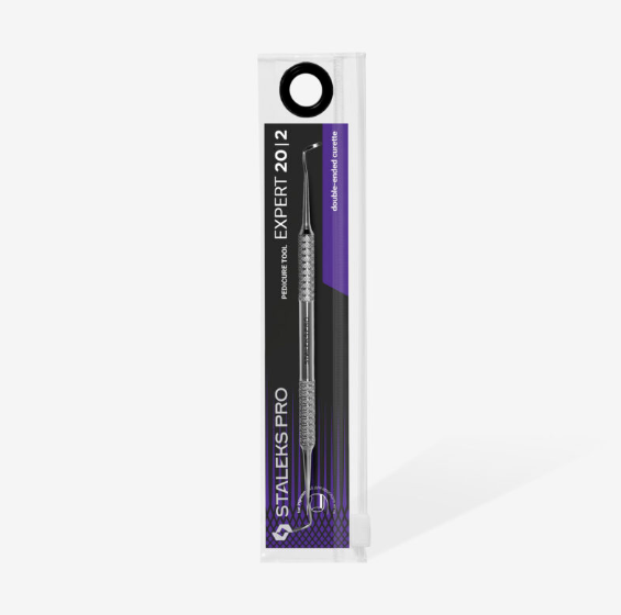Staleks Pedicure tool EXPERT 20 | TYPE 2 (double-ended curette)