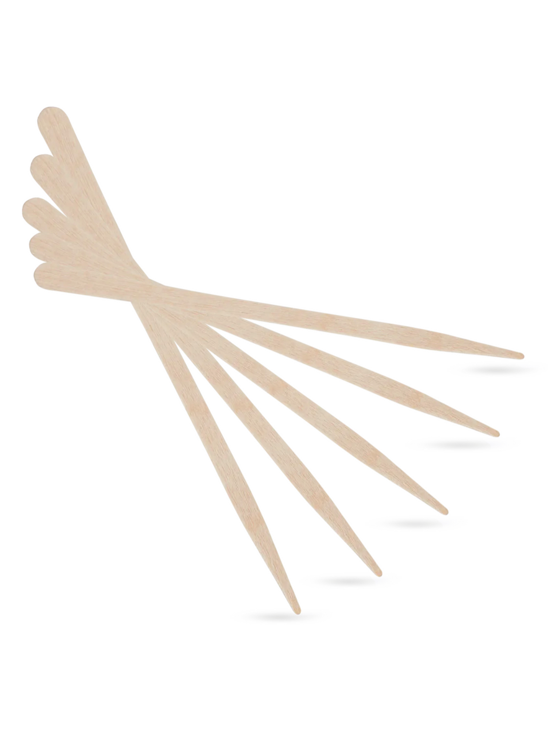InLei® Spaty Wax Wooden Spatulas | Precision Brow Wax Applicators – 100 pcs