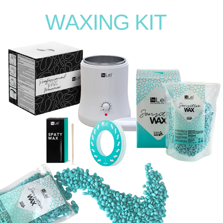 Kit de cire faciale professionnelle InLei® | Cire dure