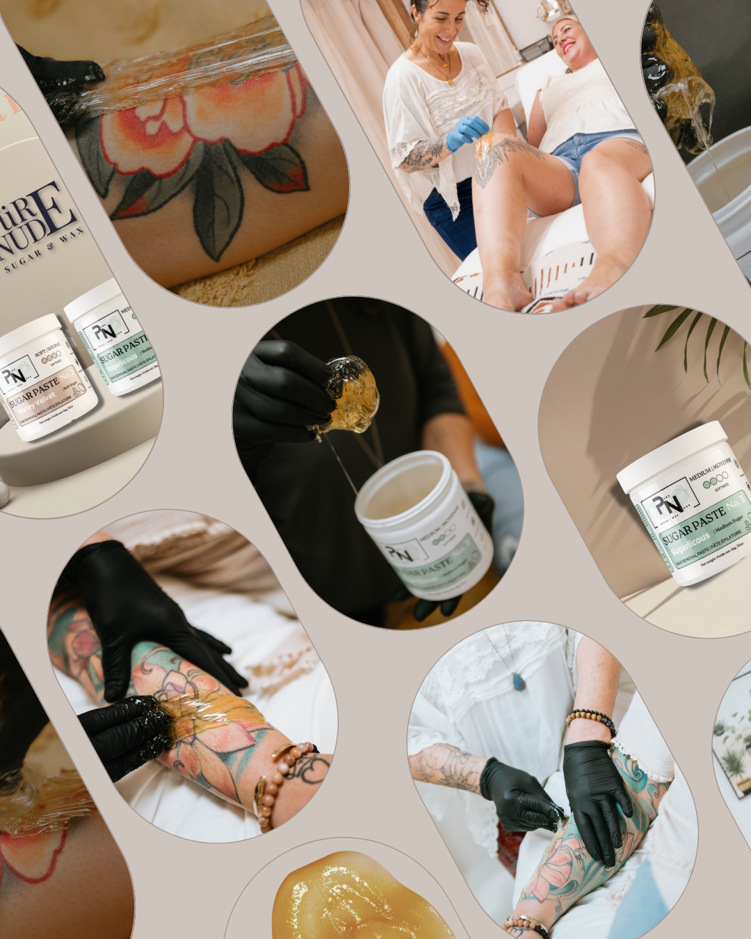 Pure Nude “Honey Velvet” – Soft Sugar Paste for Legs & Arms | 35oz