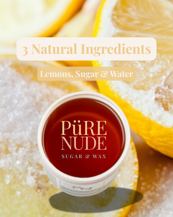 Strip sugar wax for smooth hair removal with natural ingredients