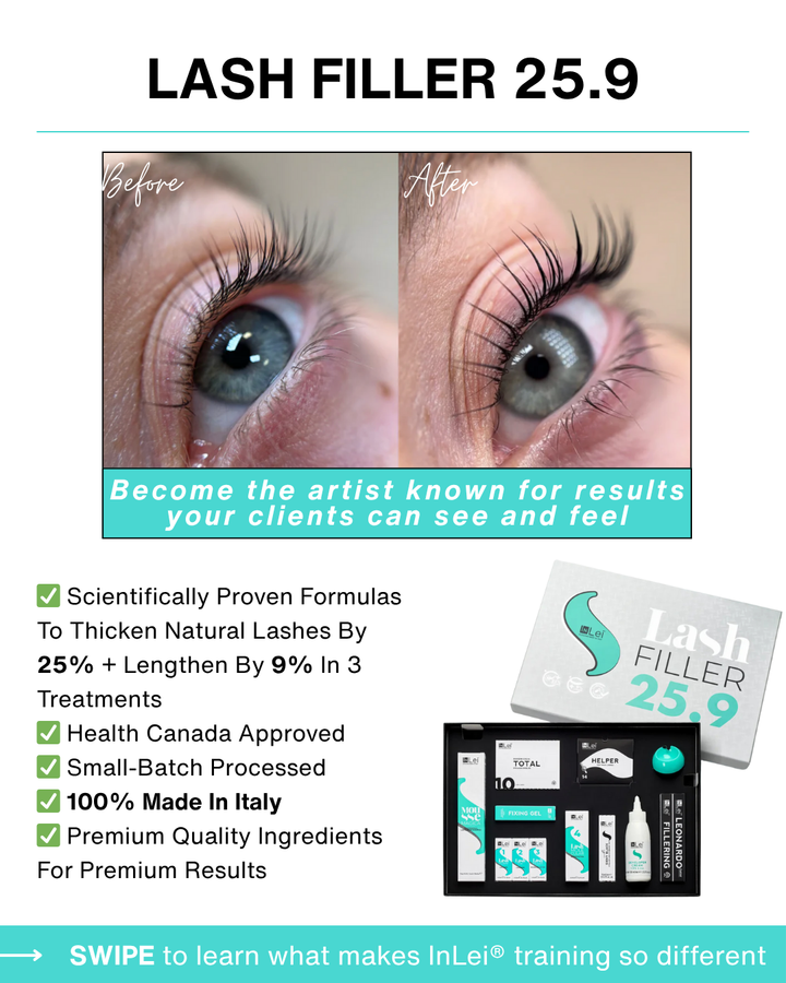 Cours de 2 jours InLei® Lash Filler Master | Cours de maître Rehaussement de cils