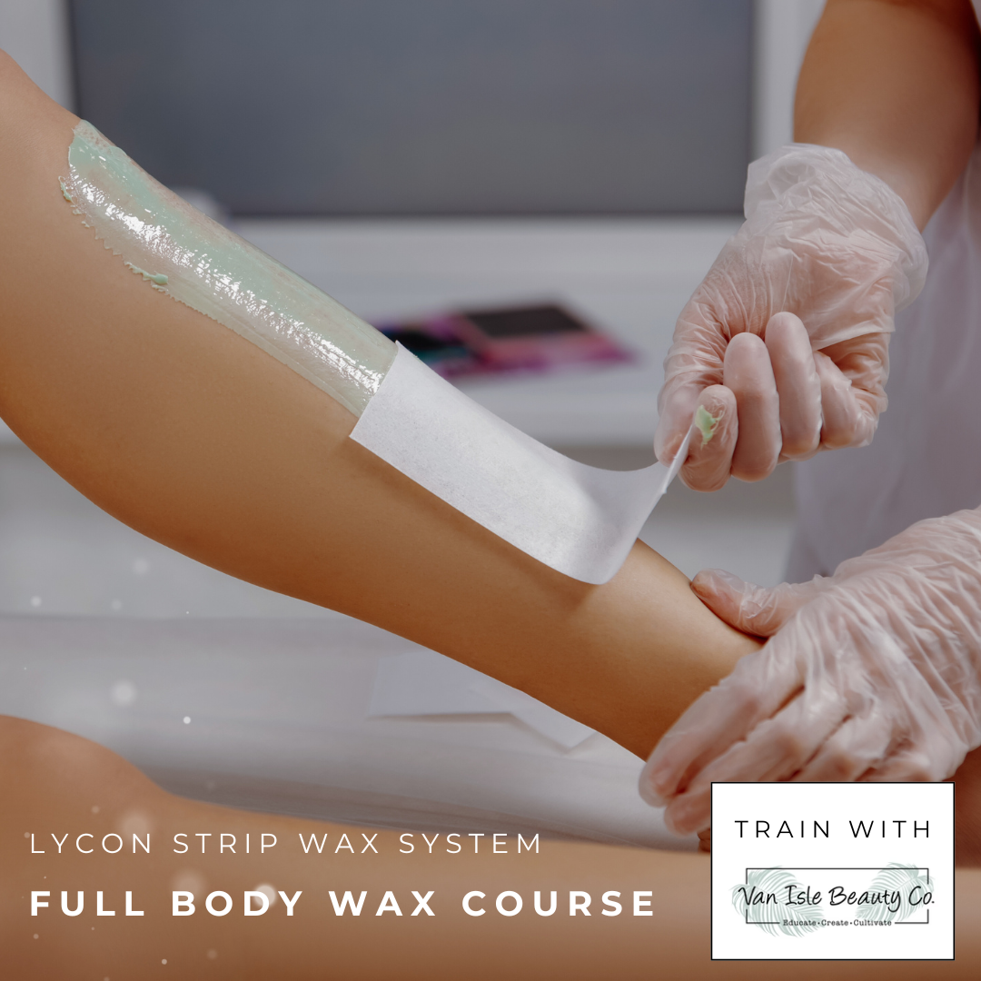 Full body waxing training with Lycon wax products