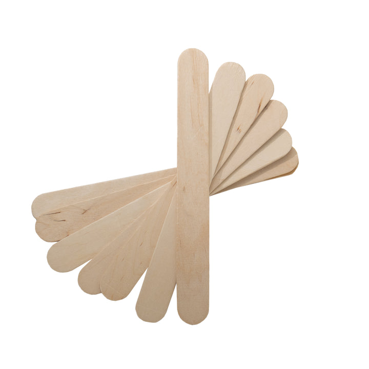 Staleks Wooden Wax Applicator Stick | 150×17 mm (100 pcs)