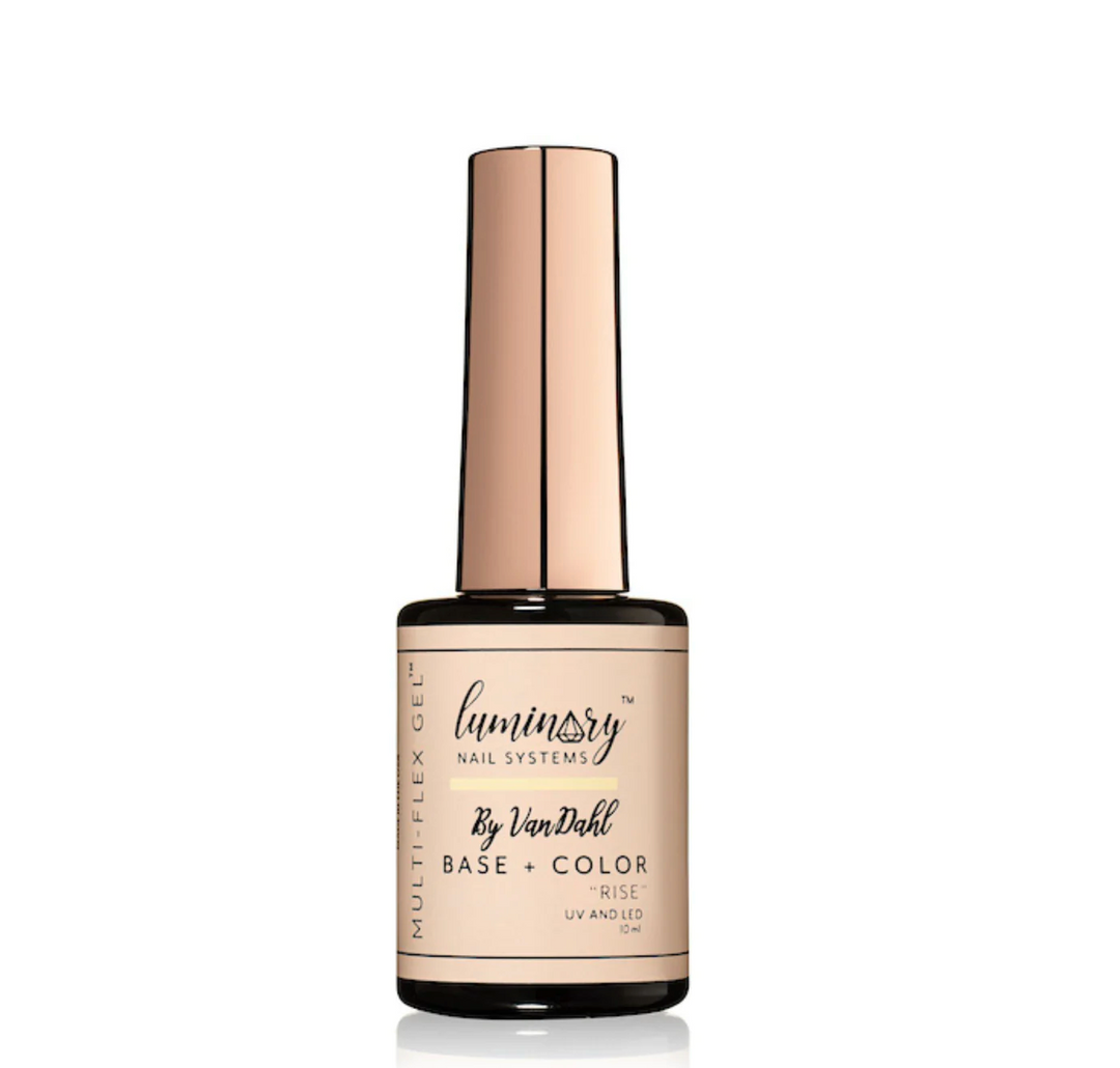 Luminary Rise Yellow Multi-Flex Gel – Semi-Opaque Builder Base in 10ml