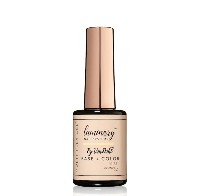 Luminary Rise Yellow Multi-Flex Gel – Semi-Opaque Builder Base in 10ml