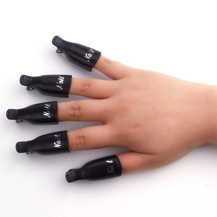 Soak Off Nail Clips | 10 Piece