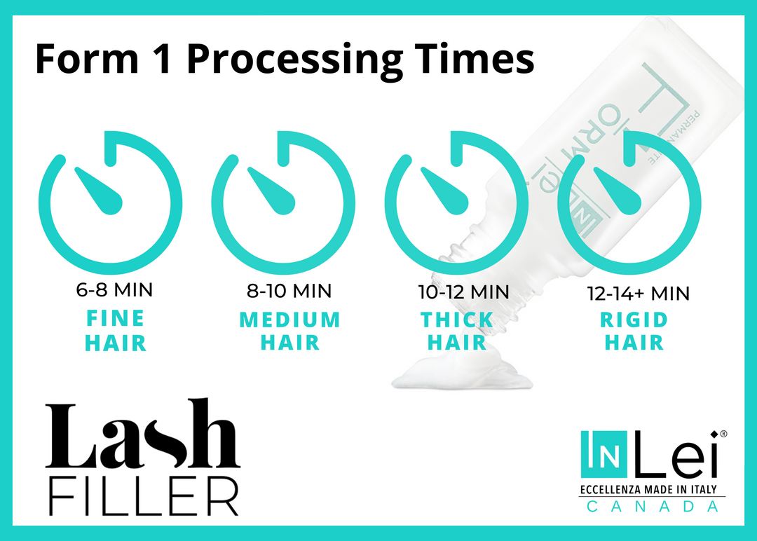 InLei® Form 1 Sachets | 9 Piece | Lash Filler Treatment
