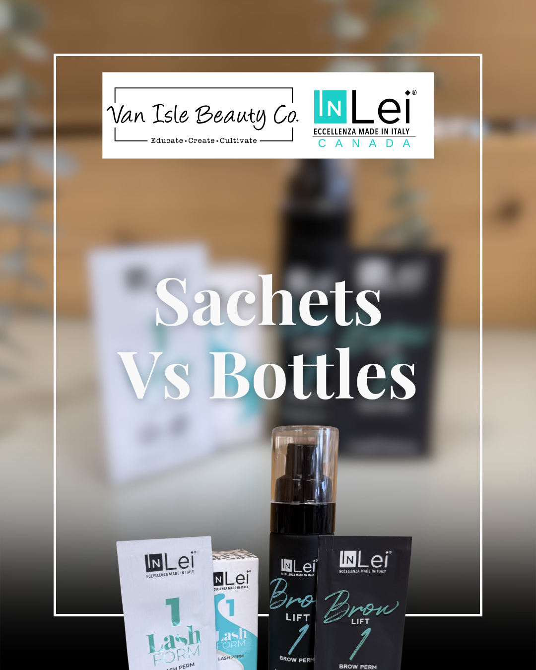Sachets vs Bottles: Which InLei® Format Is Right for Your Business?