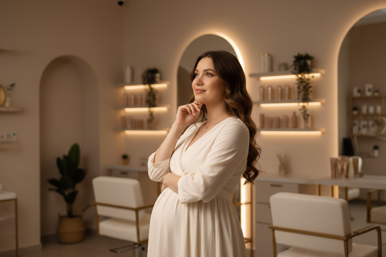 Pregnancy: Lash Lifts and Brow Laminations