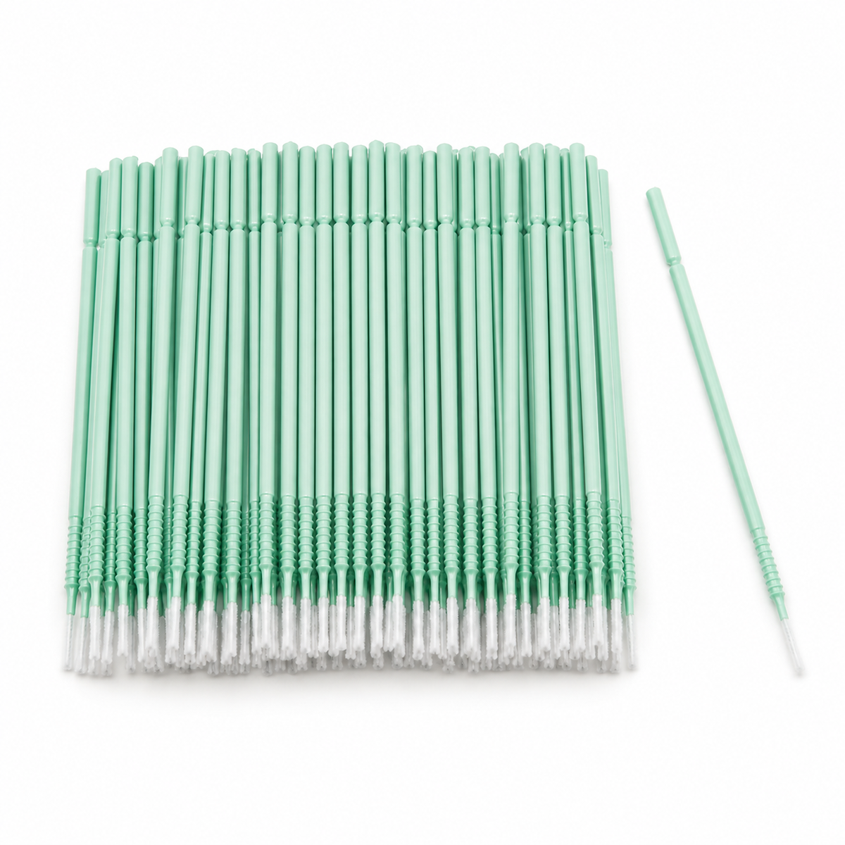 Long Nose Micro Brushes – 100 Pack | Bendable Lash Lift & Extension Applicator Wands