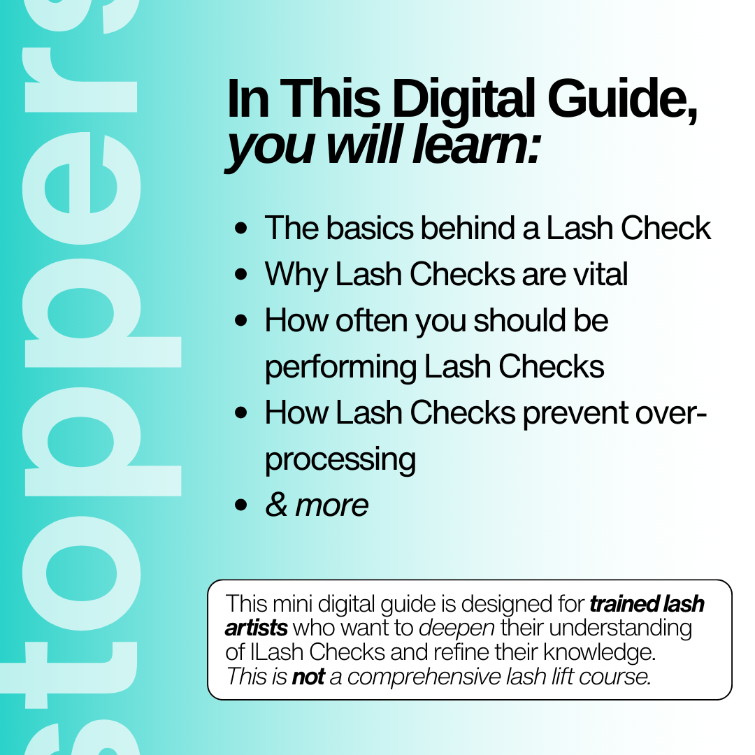 Lash Checks (PDF)