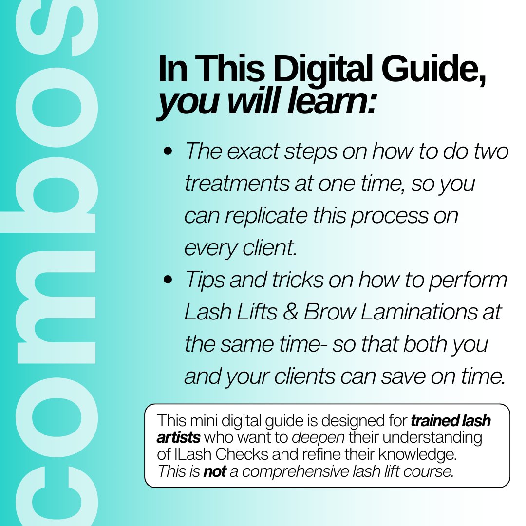 Lash + Brow Combo Guide (PDF)