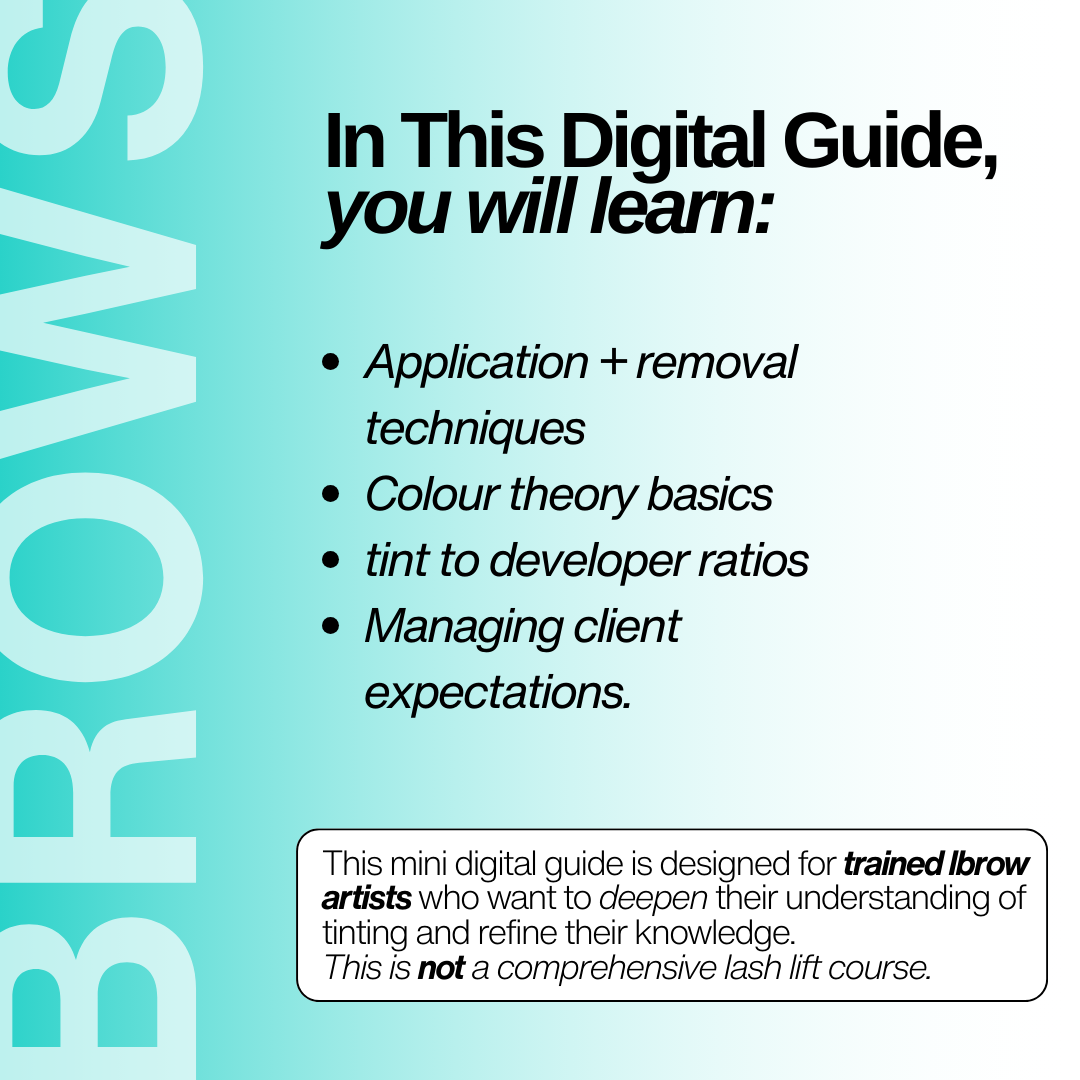How To Prevent Over-Darkened Brows (PDF)
