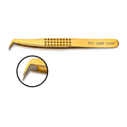 Fiber Tip Gran Canaria Lash Tweezer 45° Angle