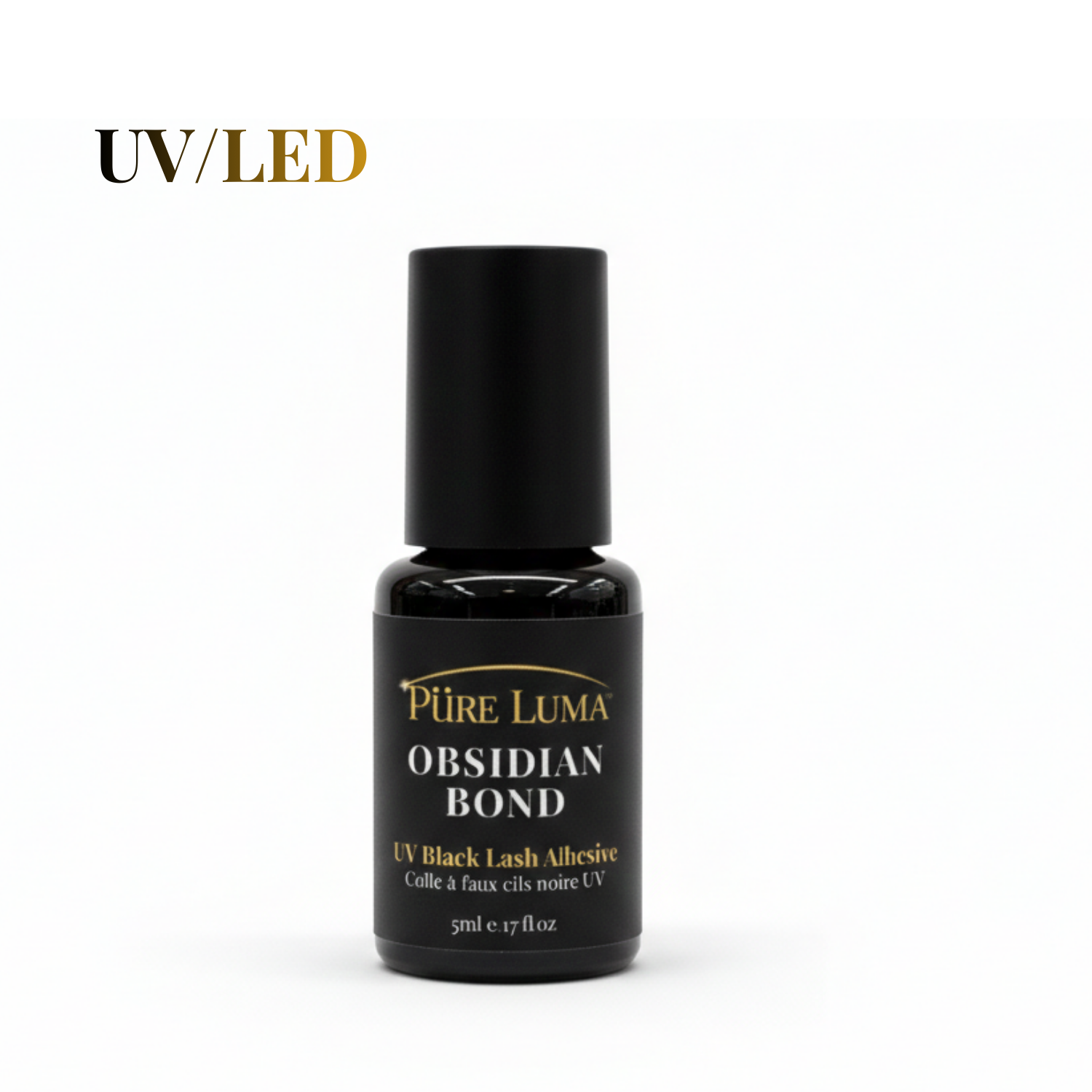 "Obsidian Bond" UV/LED ONLY | Black Lash Adhesive