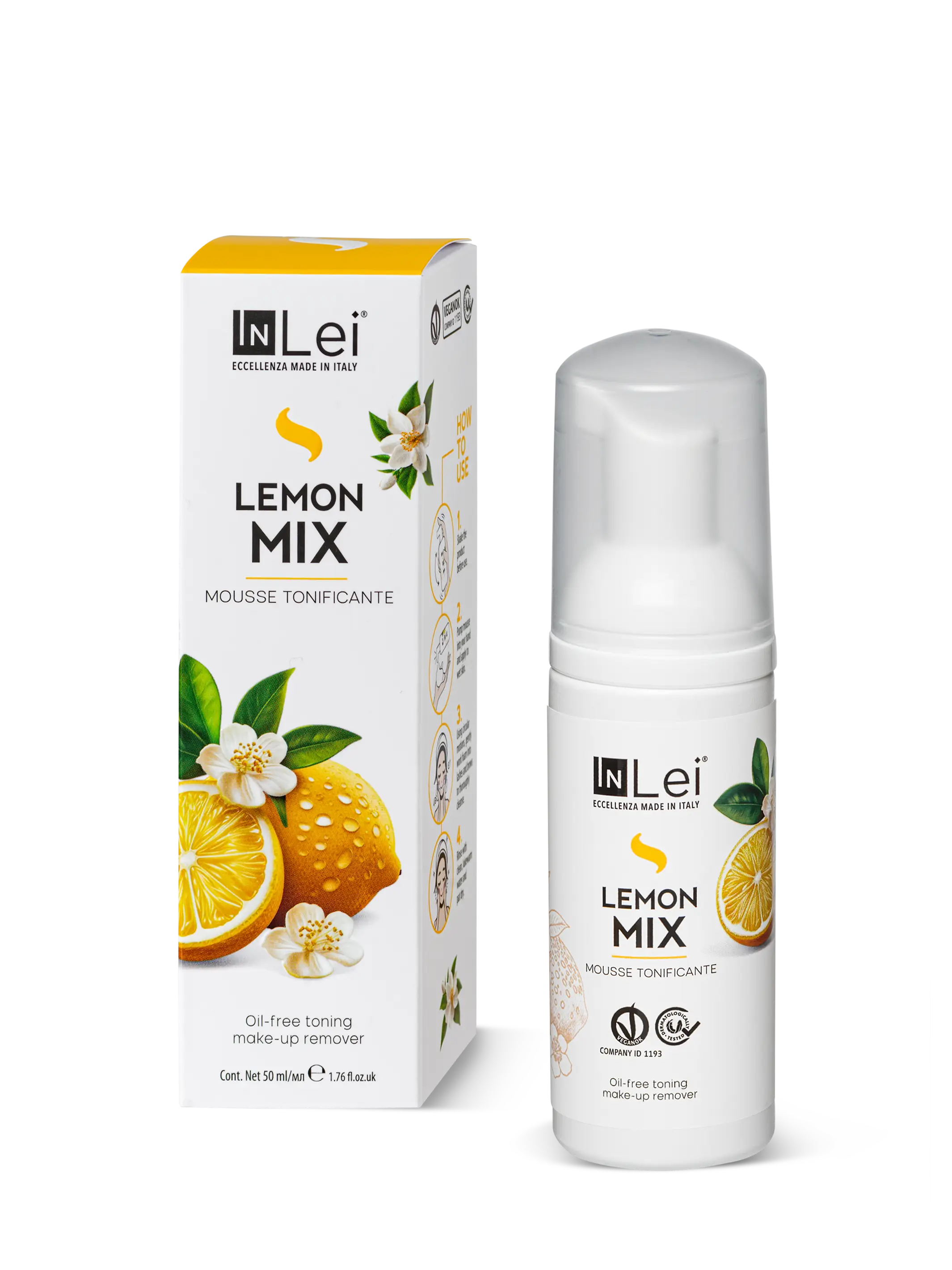 InLei® Cocktail Set Travel Size | Lash & Brow Aftercare Cleanser Display (12PCS)