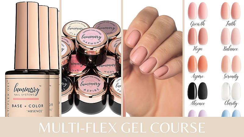 On-Line Multi-Flex | Builder Gel Nail Course w/Luminary Nail System