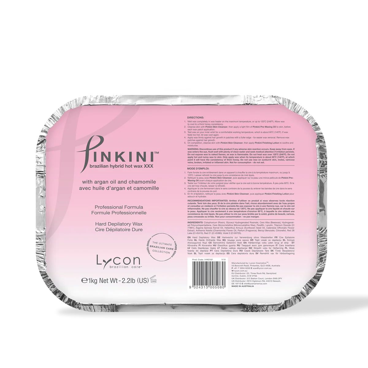 Lycon® Pinkini Brazilian Hybrid Hot Wax XXX