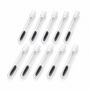 Luxury mascara wand with protective tube for lash extension aftercare