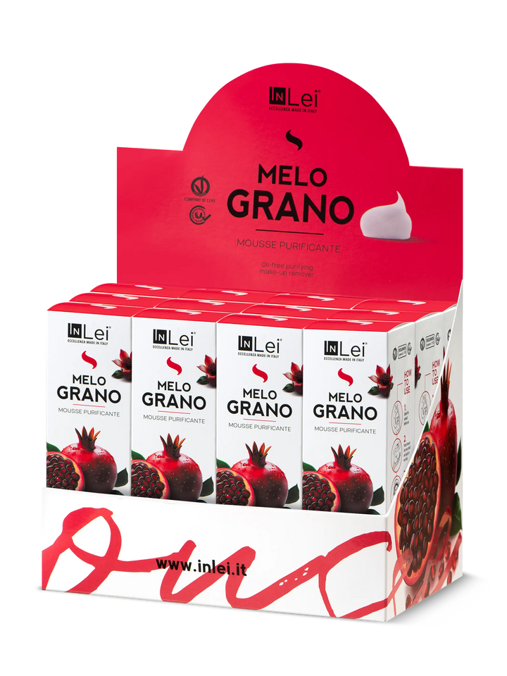 InLei® Pomegranate Mousse Travel Size | Lash & Brow Aftercare Cleanser (12PCS)