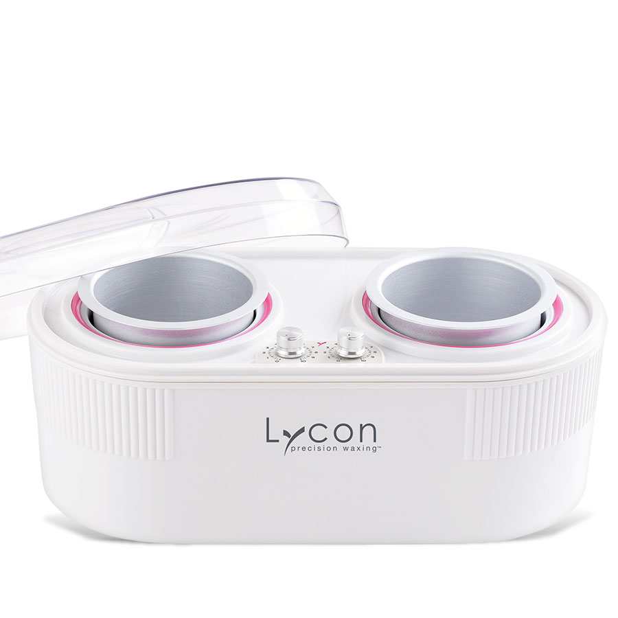 Lycon Lycopro Duo Wax Heater for hot and strip wax – professional dual wax warming system
