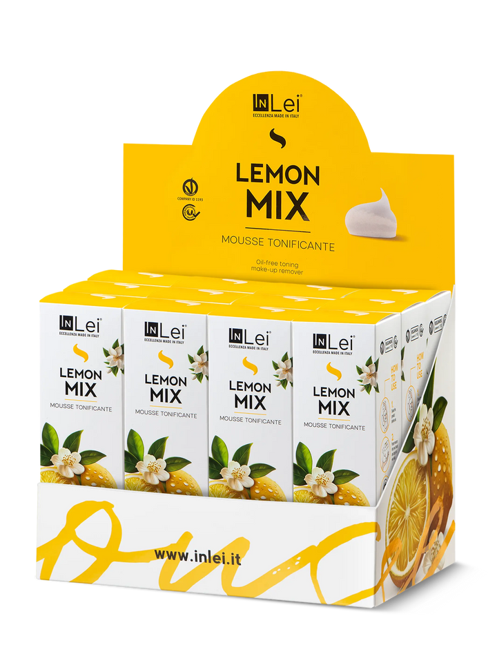 InLei® Lemon Mousse Travel Size | Lash & Brow Aftercare Cleanser (12PCS)