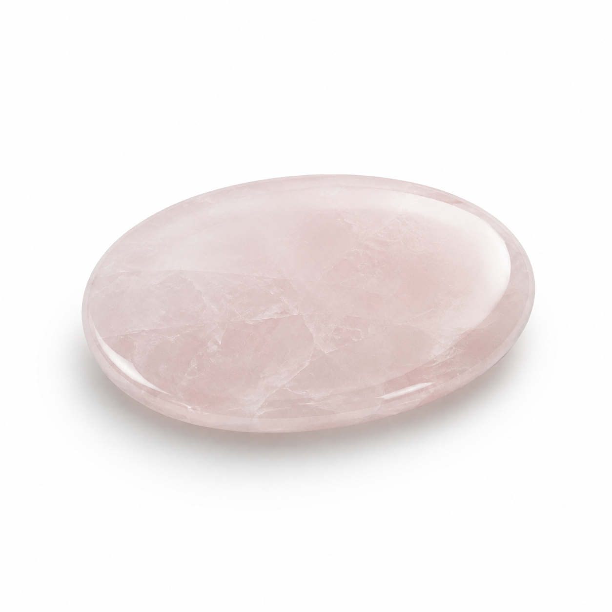 Pink jade stone for lash adhesive and professional eyelash extensions