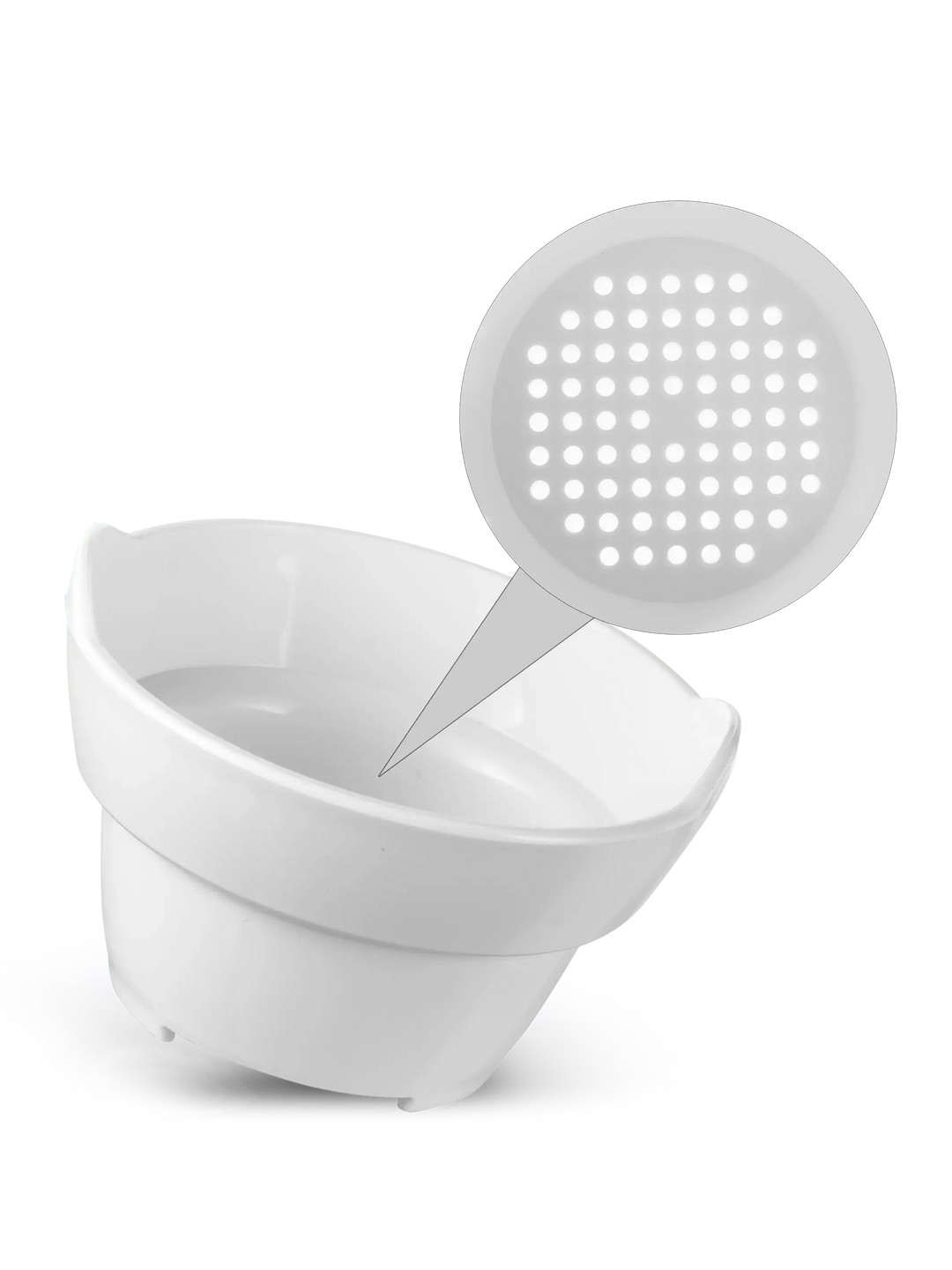 InLei® Barolo Lid & Strainer | Fits onto Barolo Bowl