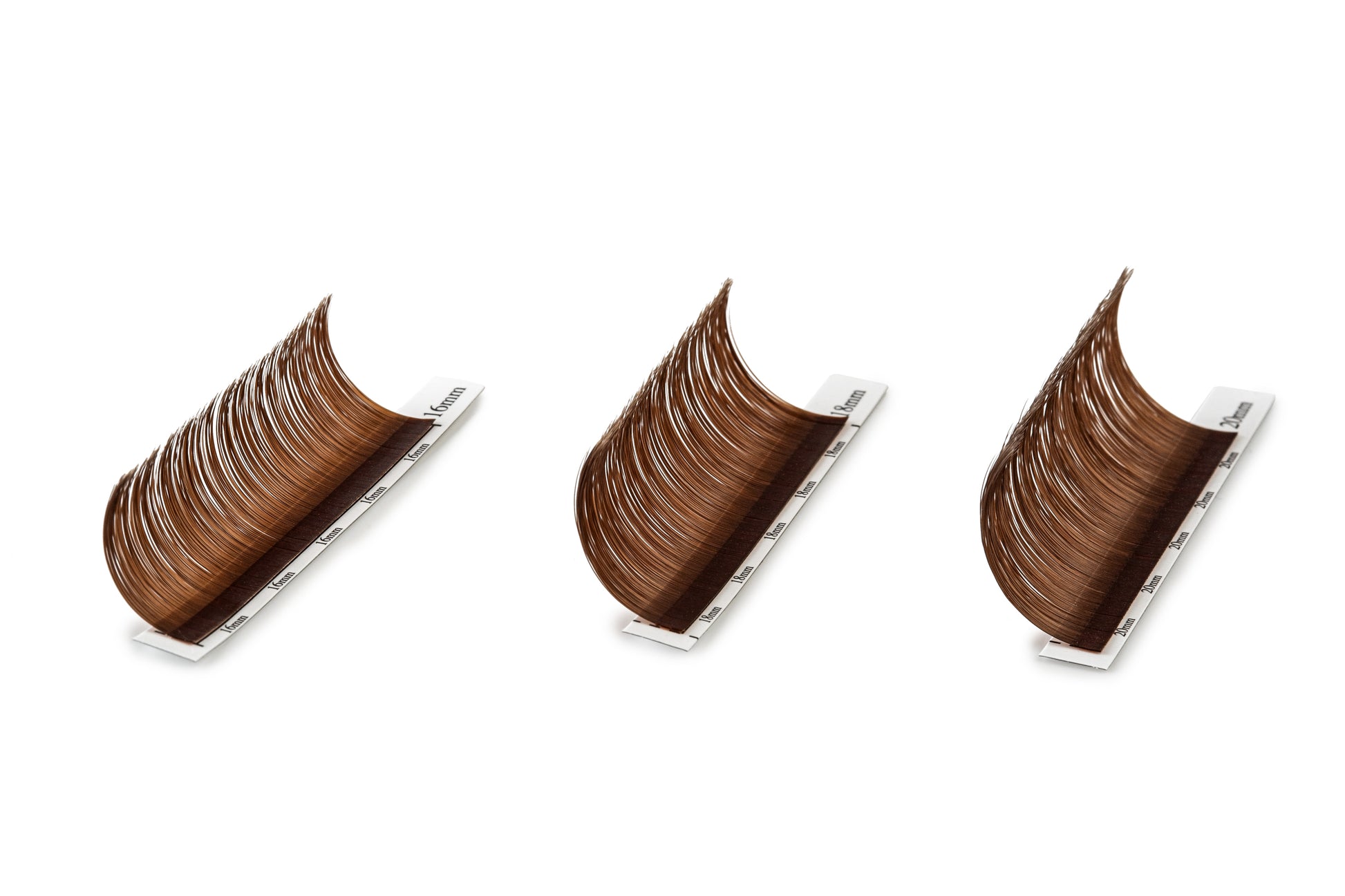 Natural Brown Lash Extensions for Men’s Lashes & Soft Volume Sets