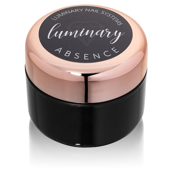 Luminary™ Absence | Smoky Black Gel Polish | Multi-Flex Gel Builder & Base