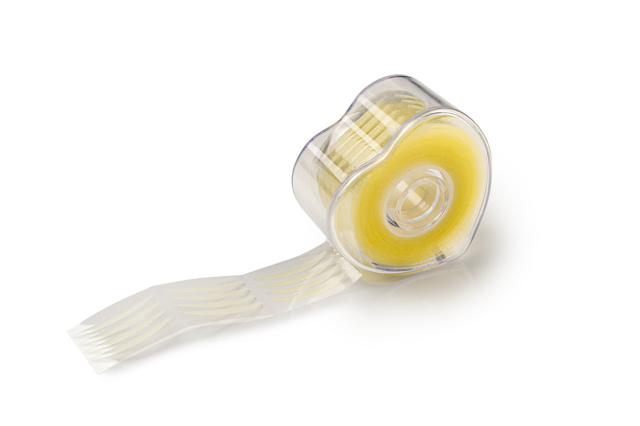 Pre-Cut Eyelid Tape – 600 PCS waterproof flexible adhesive strips for lash lifts and extensions