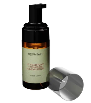 BRONSUN Eyebrow Mousse Cleanser – Rose & Sandal | 100 ml