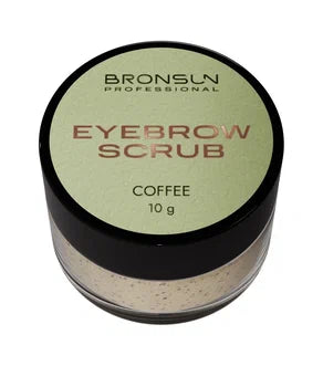 BRONSUN Eyebrow Coffee Scrub | Pre-tint exfoliating brow preparation