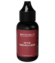 BRONSUN Dye and Tint Remover 30ml for professional eyebrow and eyelash tint colour correction