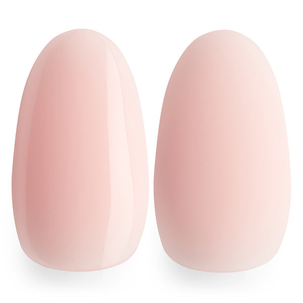 Matte or Shiny top coat with Luminary Balance Pink Multi-Flex Gel Polish – Builder Gel for Nails, Soak-Off, Vegan
