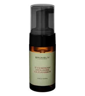 BRONSUN Eyebrow Mousse Cleanser – Rose & Sandal | 100 ml